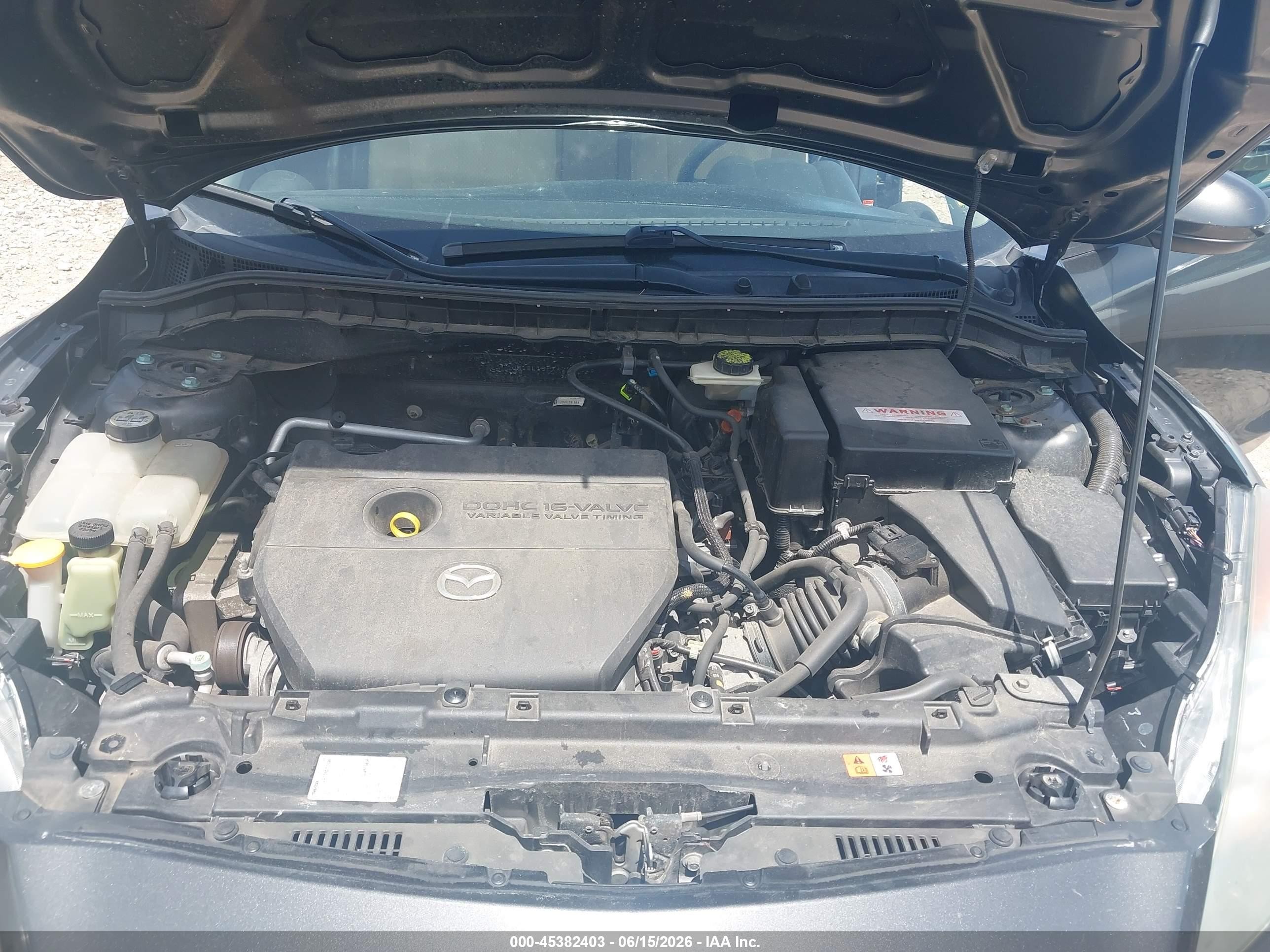 2010 Mazda Mazda3 I Touring Gray vin: JM1BL1SFXA1121623