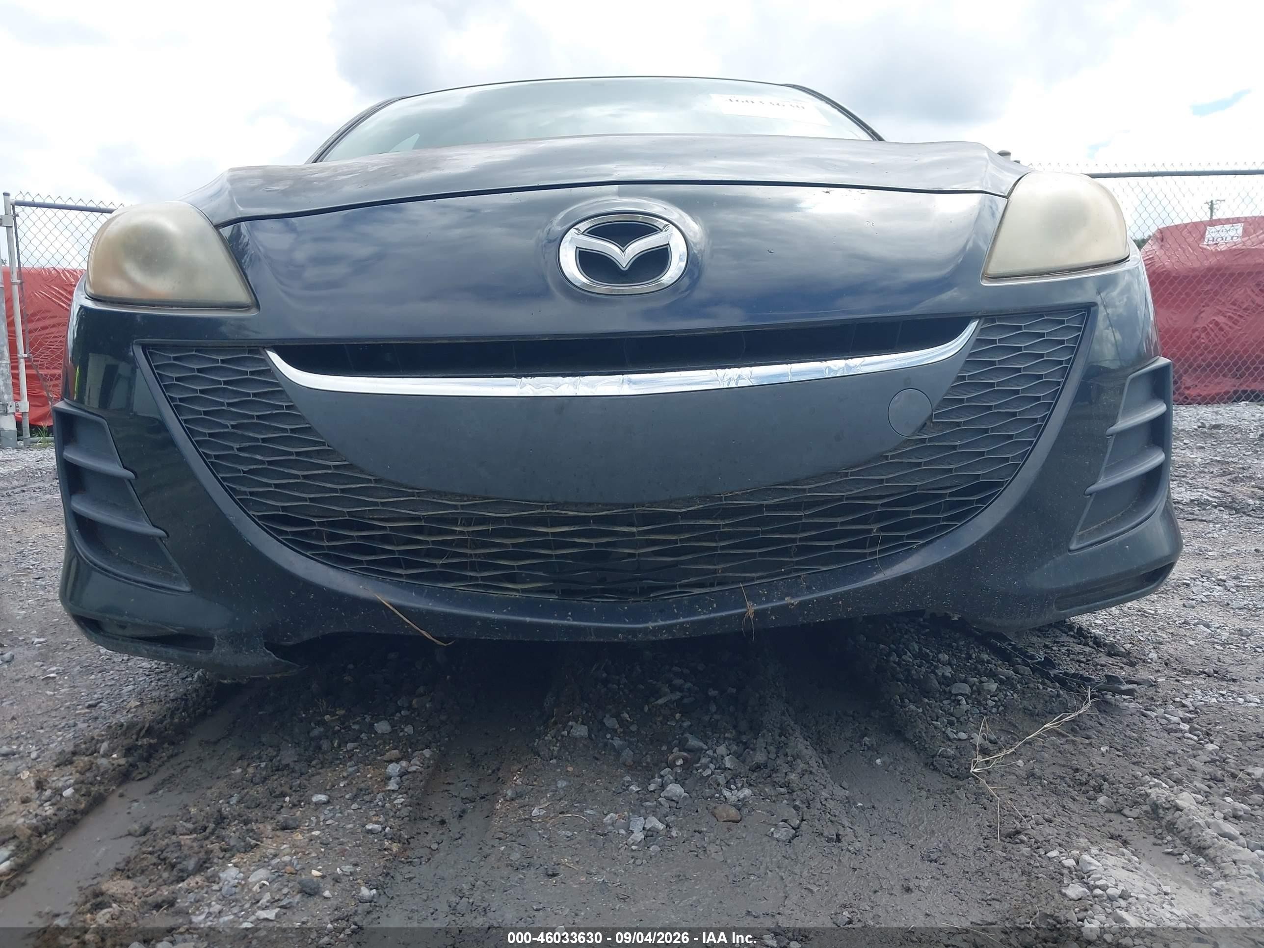 2010 Mazda Mazda3 I Touring Черный vin: JM1BL1SFXA1152855