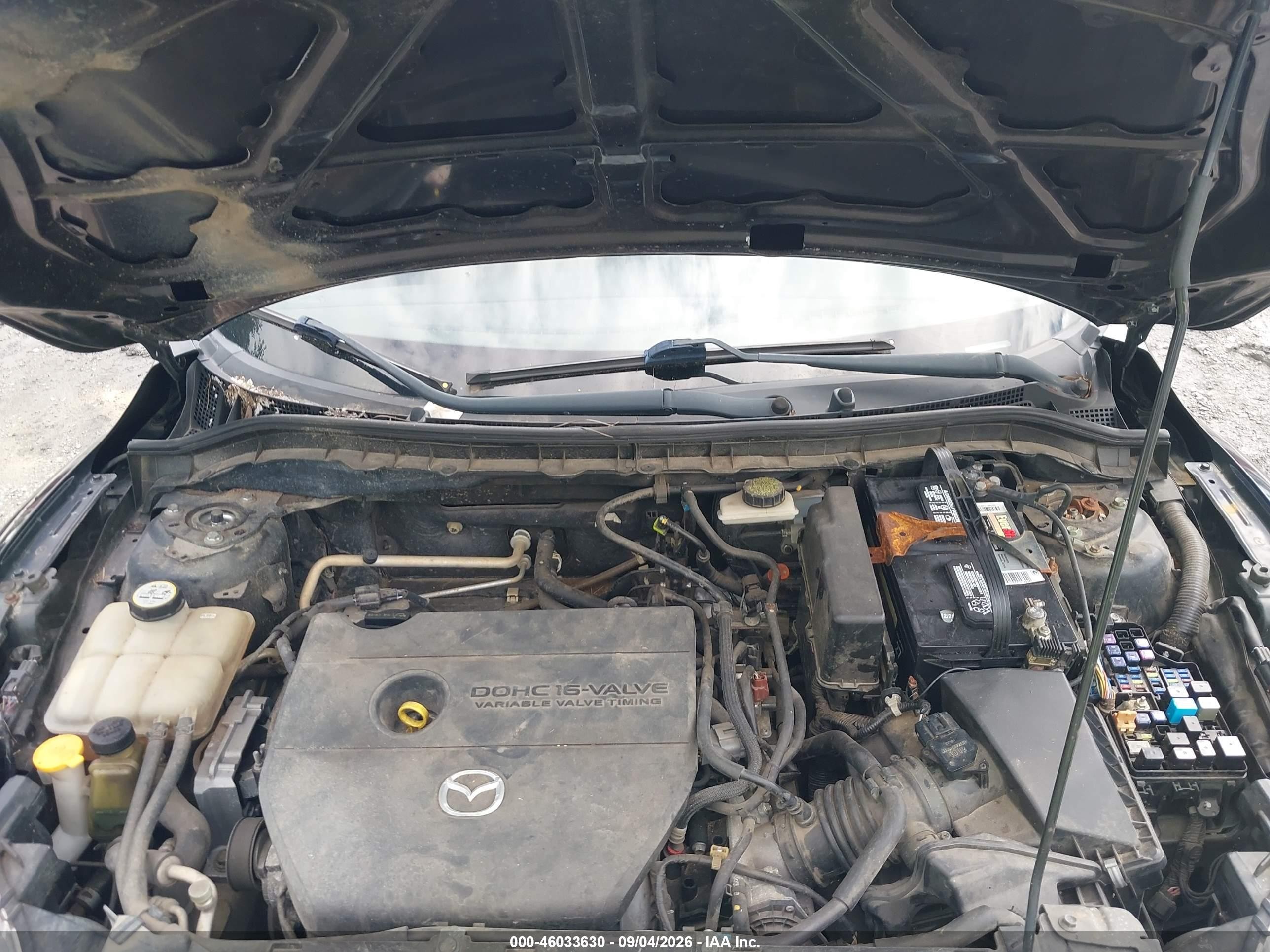 2010 Mazda Mazda3 I Touring Черный vin: JM1BL1SFXA1152855