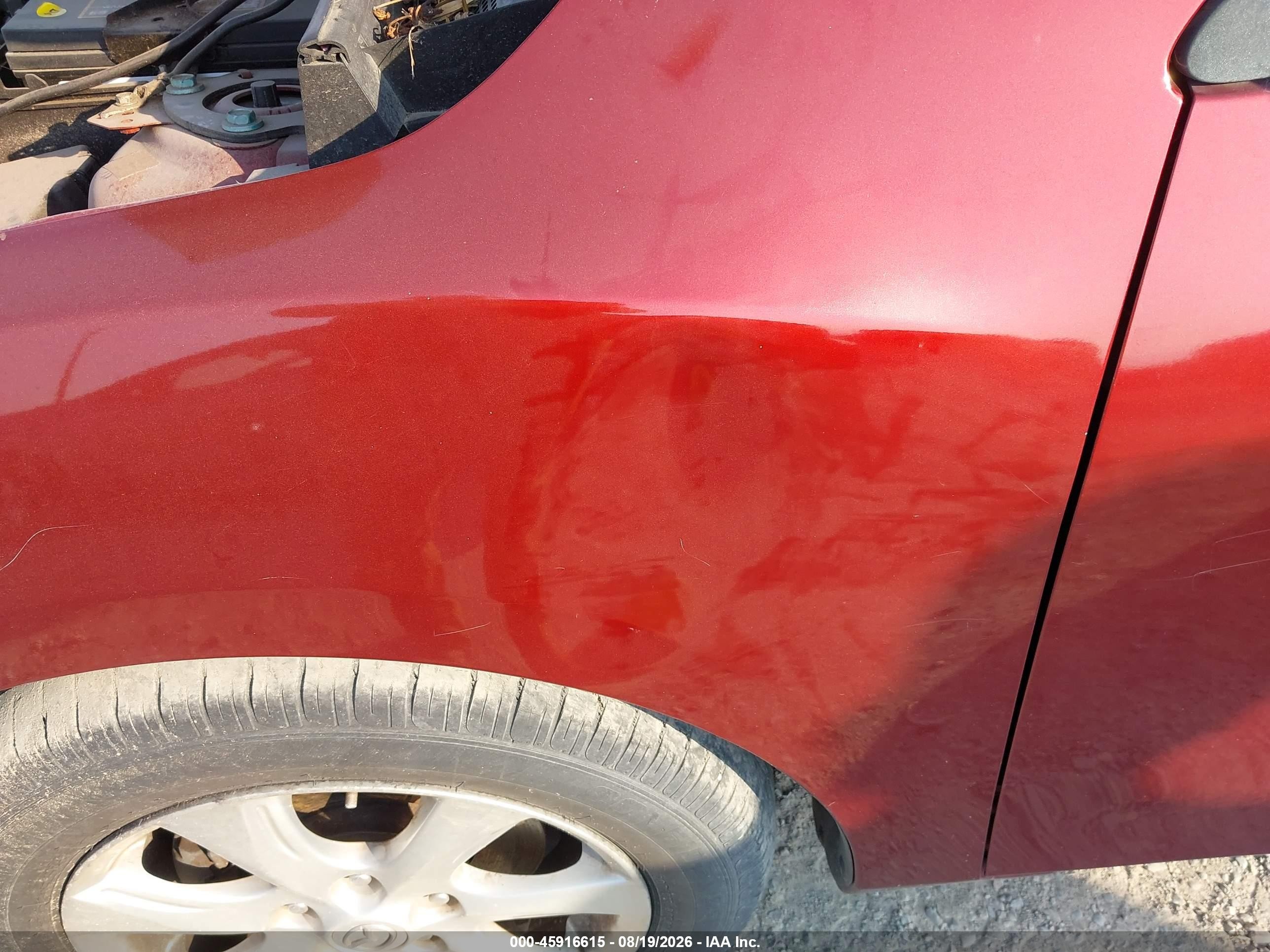 2010 Mazda Mazda3 I Touring Red vin: JM1BL1SFXA1210057