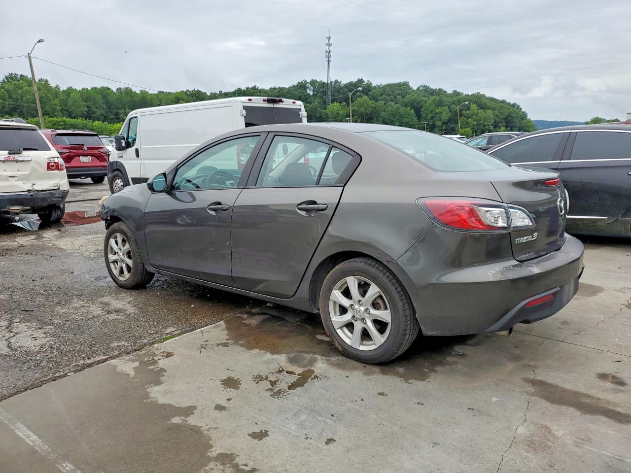 2010 Mazda 3 I Gray vin: JM1BL1SFXA1211340