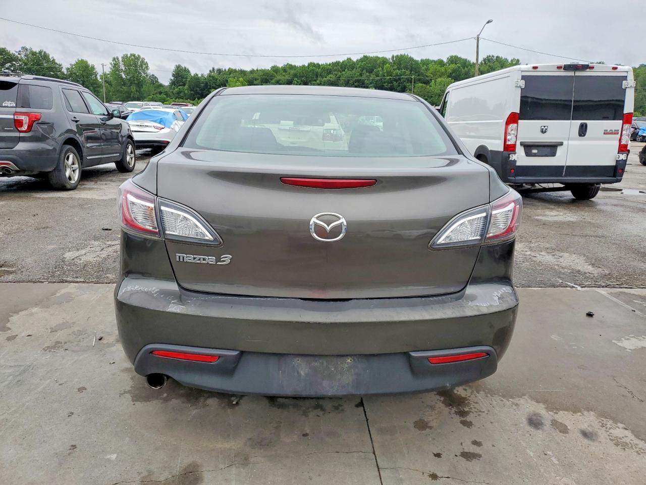 2010 Mazda 3 I Gray vin: JM1BL1SFXA1211340