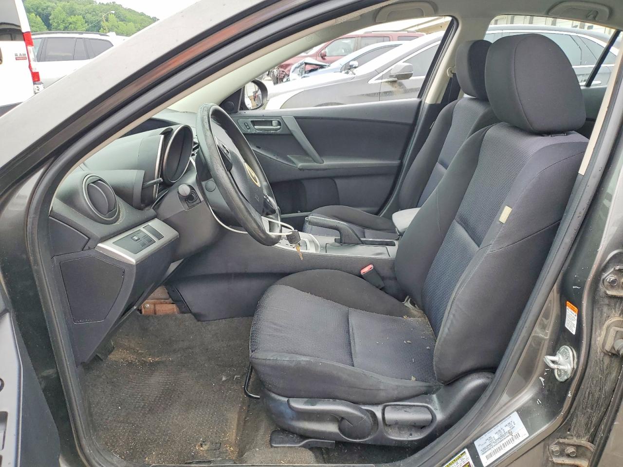2010 Mazda 3 I Gray vin: JM1BL1SFXA1211340