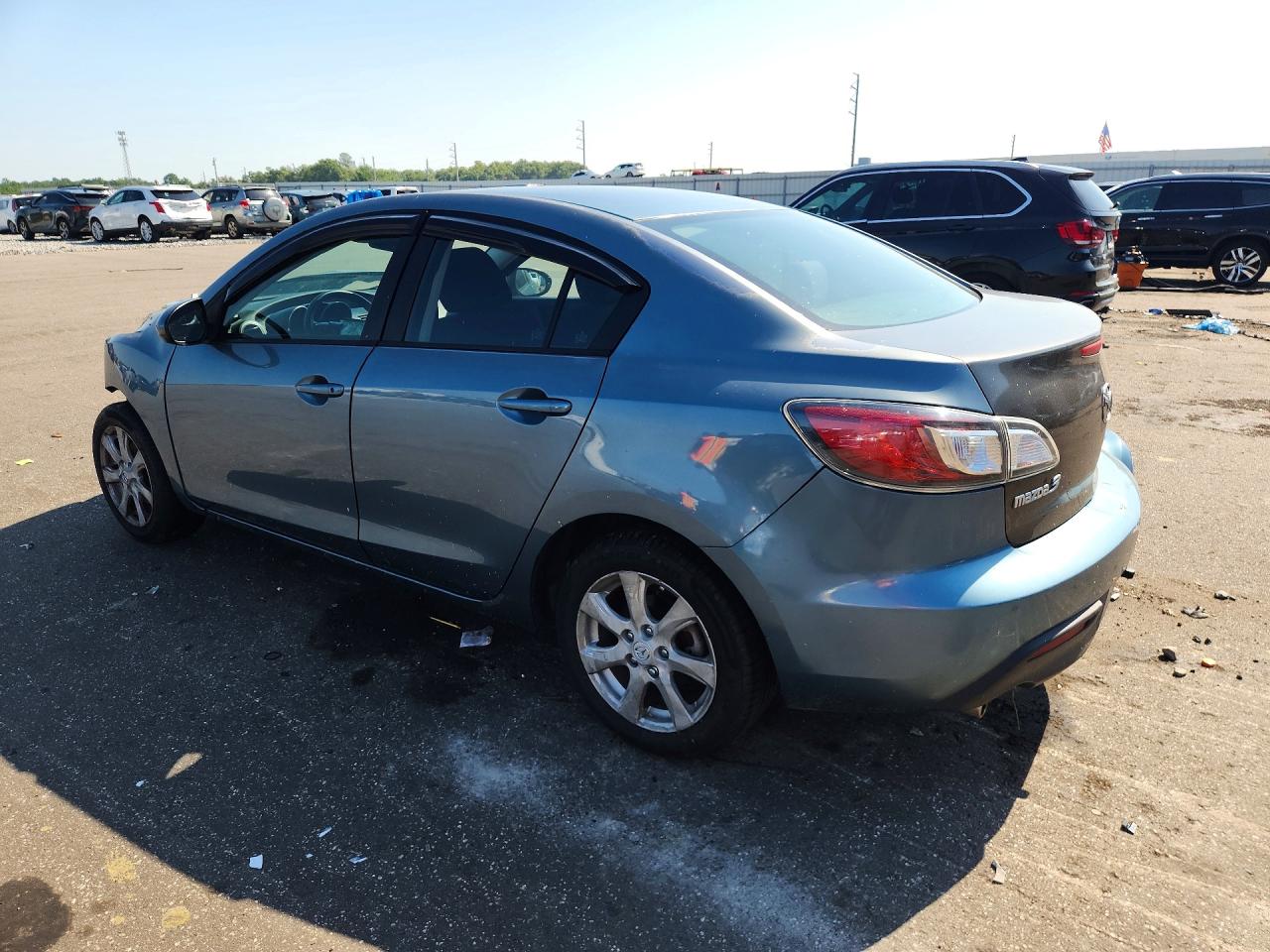 2010 Mazda 3 I Blue vin: JM1BL1SFXA1231006