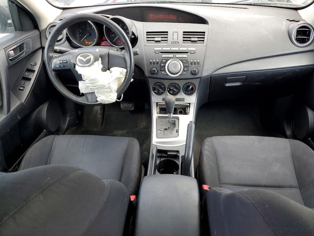 2010 Mazda 3 I Black vin: JM1BL1SFXA1324270