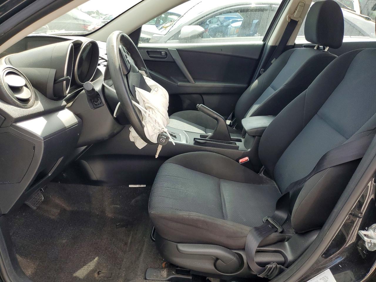 2010 Mazda 3 I Black vin: JM1BL1SFXA1324270