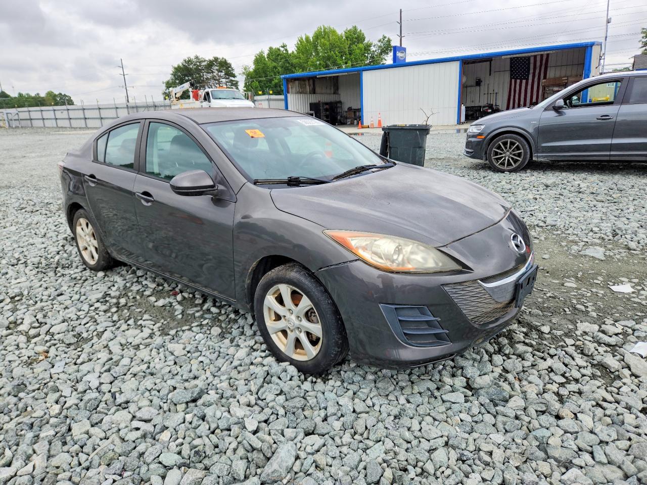 2010 Mazda 3 I Gray vin: JM1BL1SG0A1148709