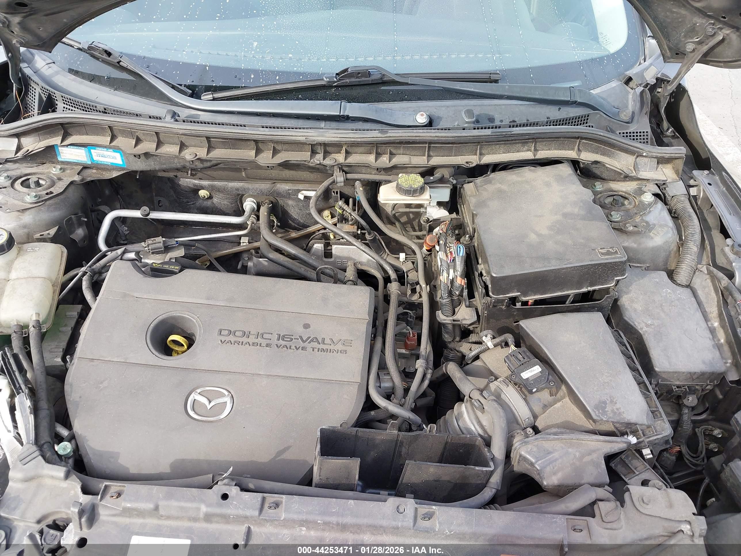 2010 Mazda Mazda3   Серый vin: JM1BL1SG1A1133295