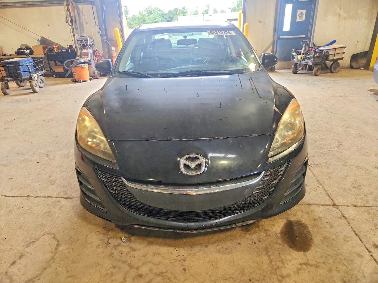 2010 Mazda 3 I Black vin: JM1BL1SG1A1145835