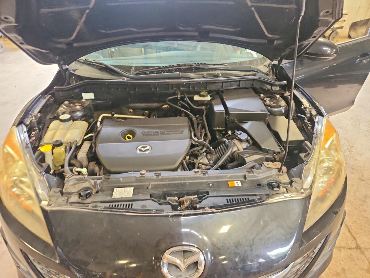 2010 Mazda 3 I Black vin: JM1BL1SG1A1145835