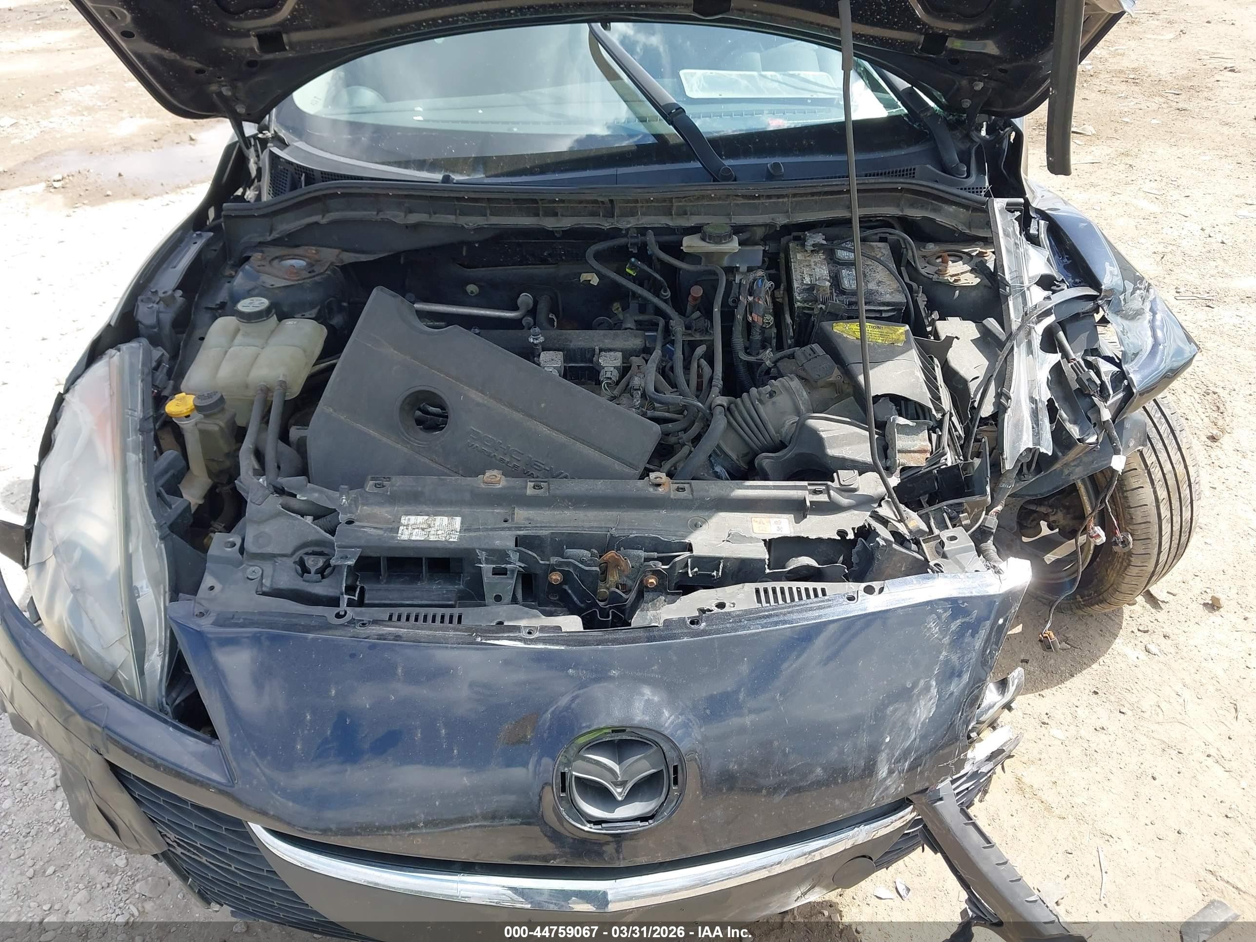 2010 Mazda Mazda3 I Touring Black vin: JM1BL1SG1A1227631