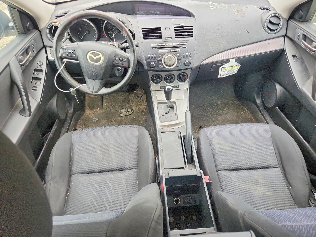 2010 Mazda 3 I Gray vin: JM1BL1SG2A1215066