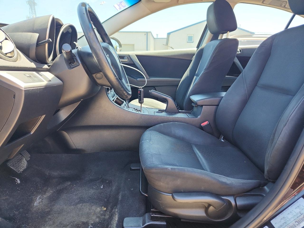 2010 Mazda 3 I Черный vin: JM1BL1SG2A1250366