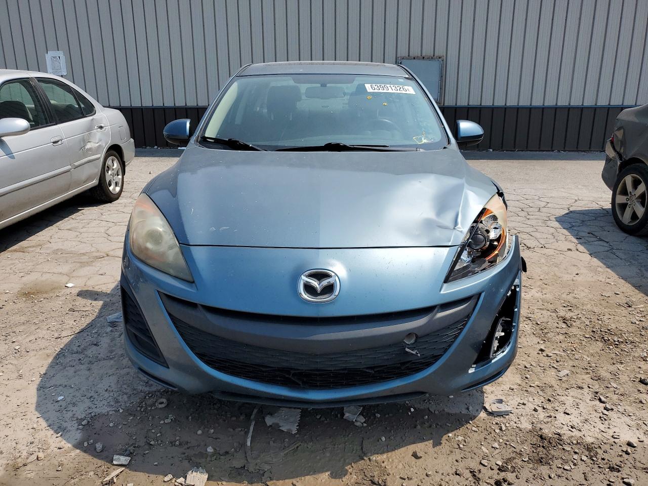 2010 Mazda 3 I Blue vin: JM1BL1SG2A1289247