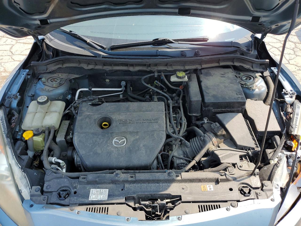 2010 Mazda 3 I Blue vin: JM1BL1SG2A1289247
