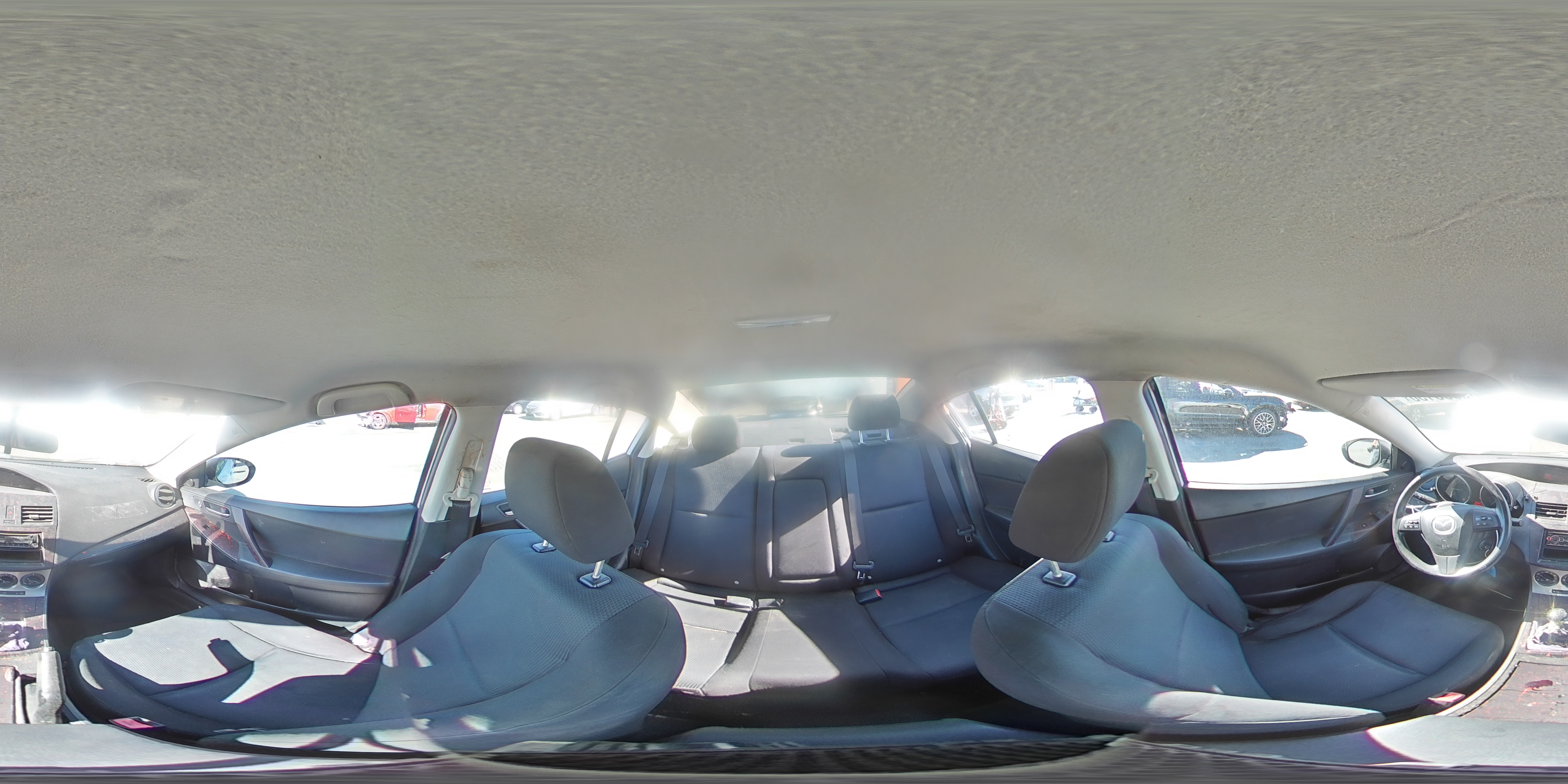 2010 Mazda 3 I White vin: JM1BL1SG3A1338567