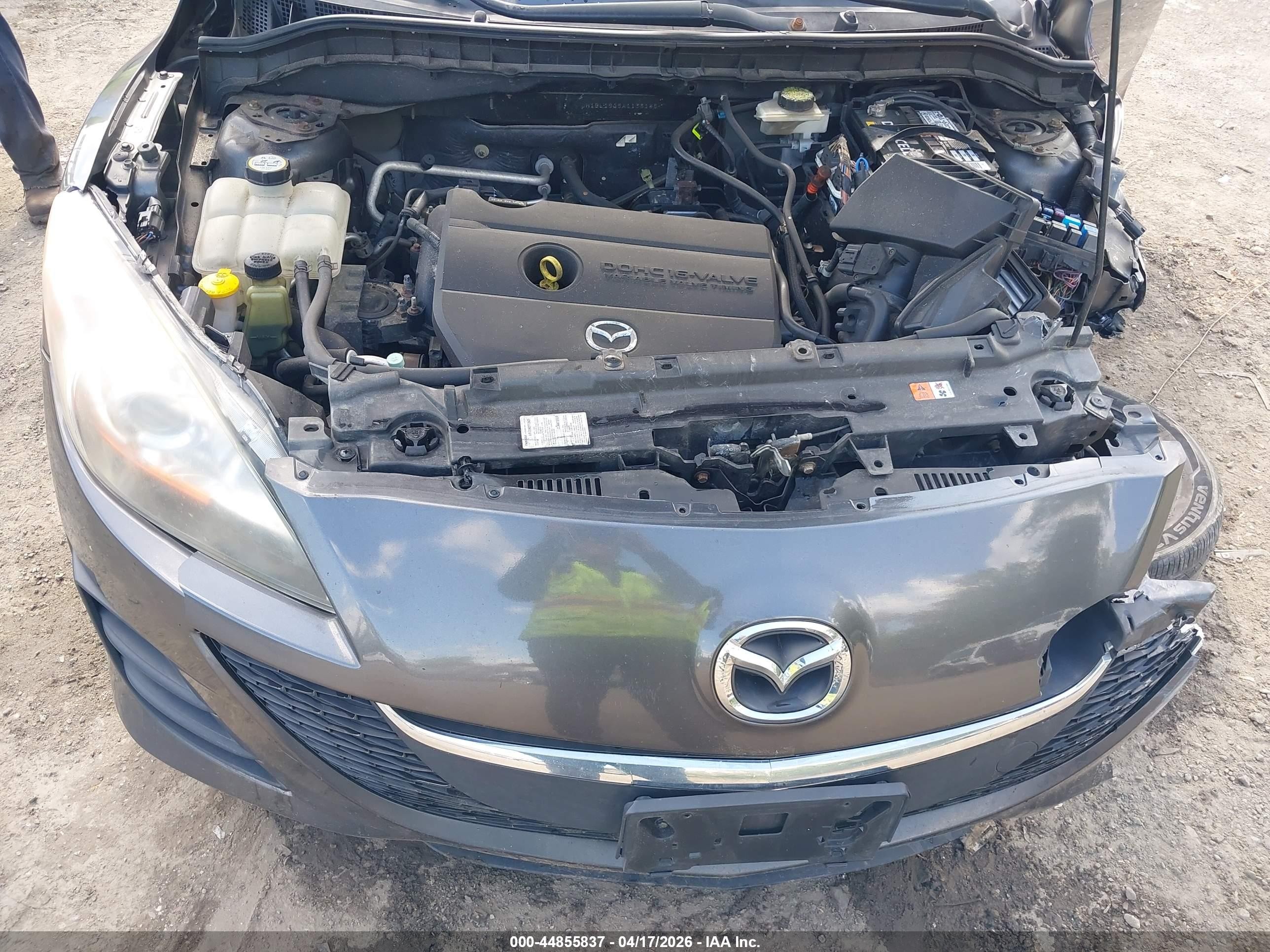 2010 Mazda Mazda3 I Touring Серый vin: JM1BL1SG5A1133185