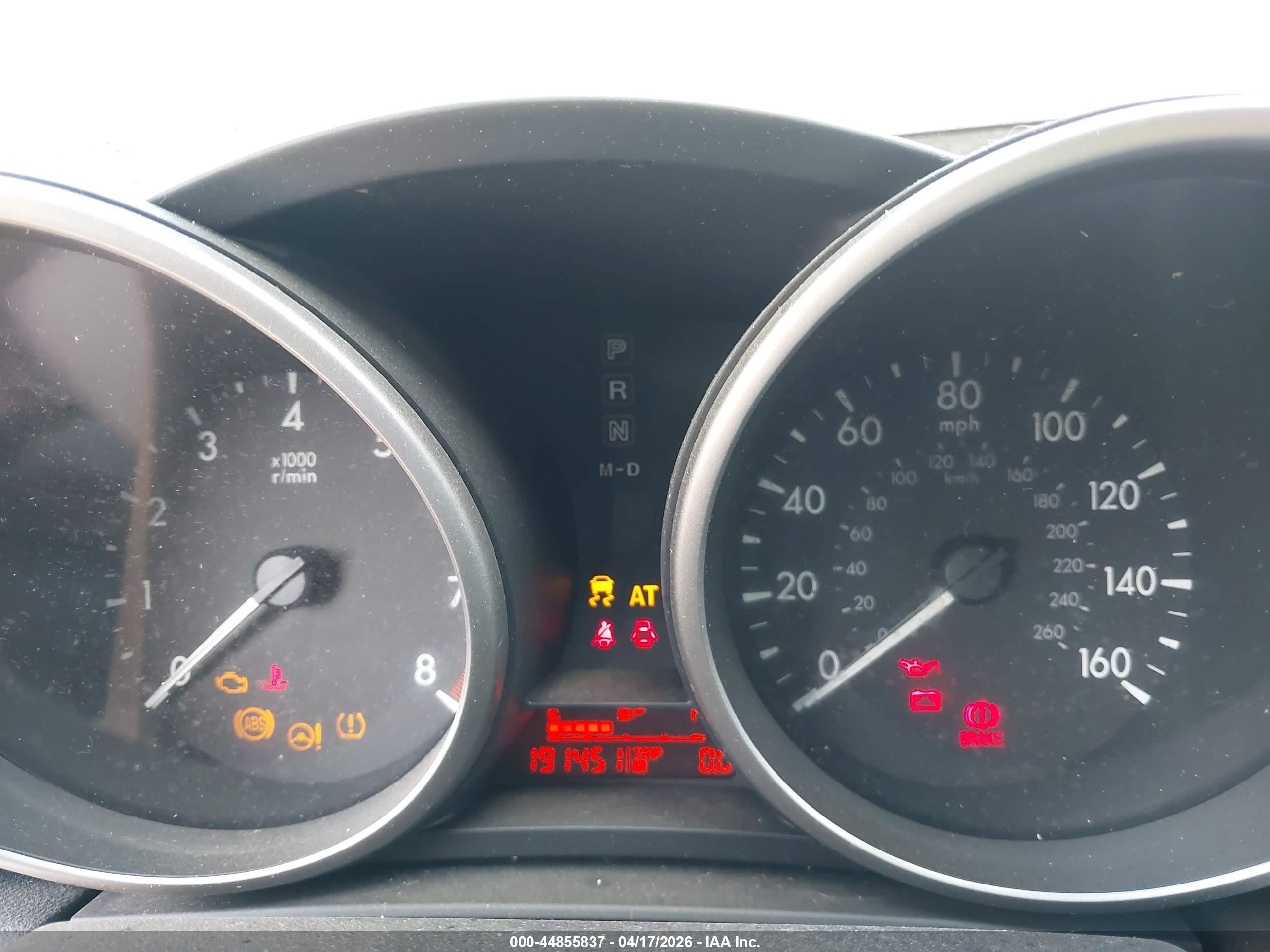 2010 Mazda Mazda3 I Touring Серый vin: JM1BL1SG5A1133185