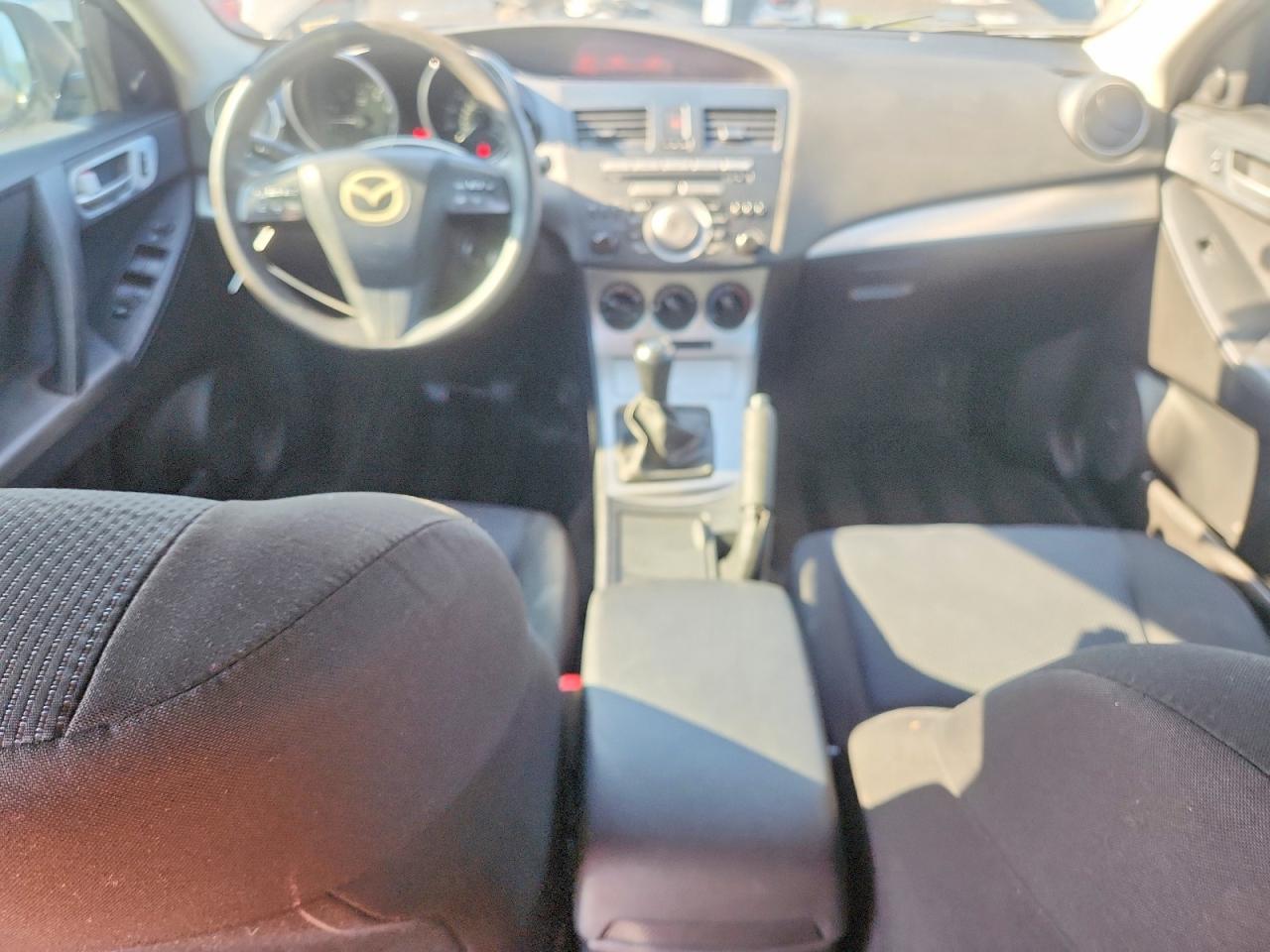 2010 Mazda 3 I Gray vin: JM1BL1SG5A1277819