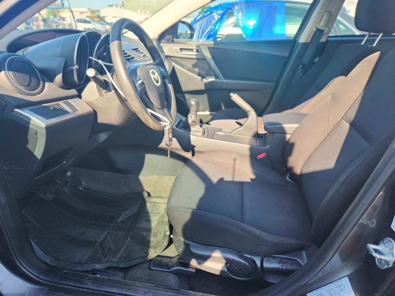 2010 Mazda 3 I Gray vin: JM1BL1SG5A1277819