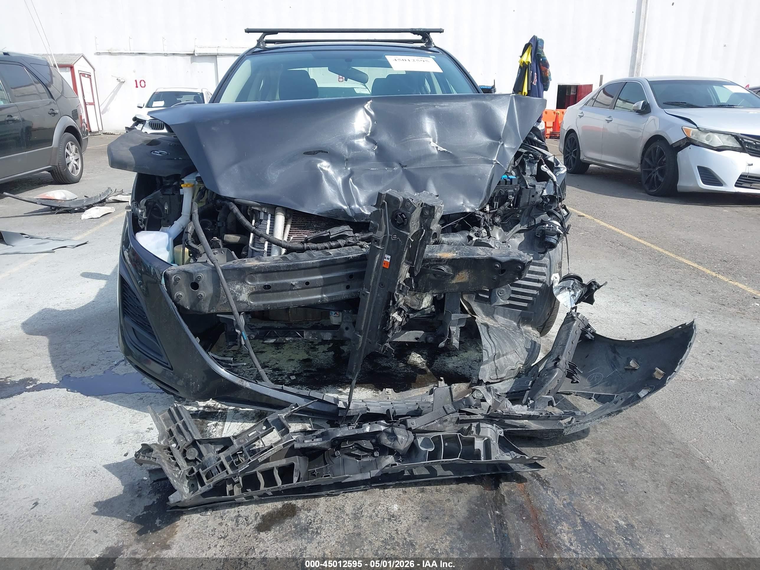 2010 Mazda Mazda3 I Touring Black vin: JM1BL1SG5A1312181