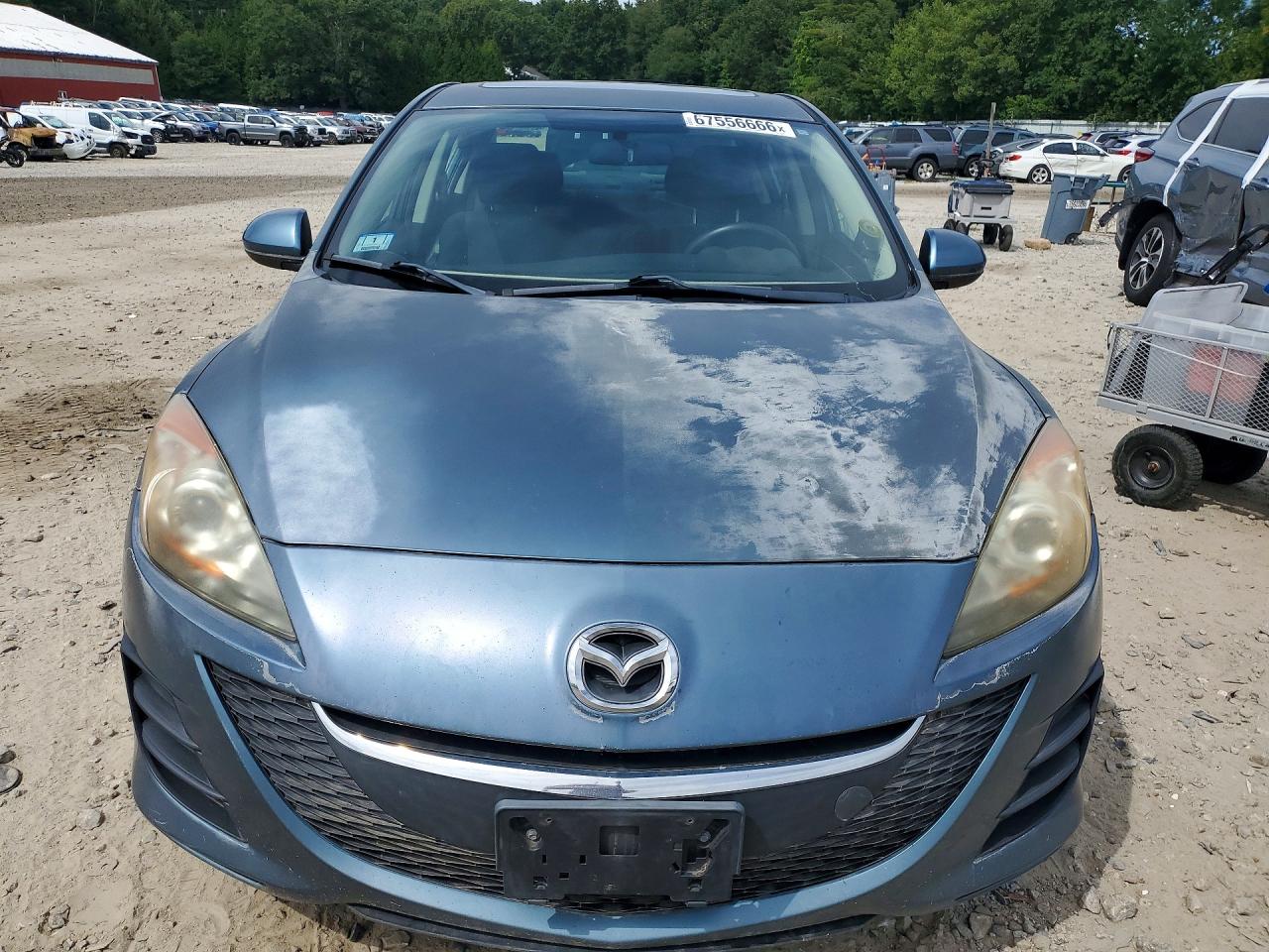 2010 Mazda 3 I Blue vin: JM1BL1SG6A1156815