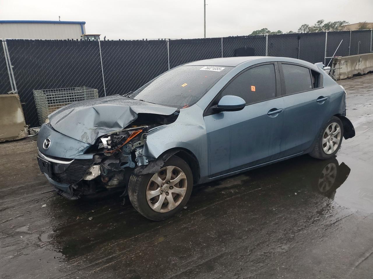 2010 Mazda 3 I Blue vin: JM1BL1SG6A1178958
