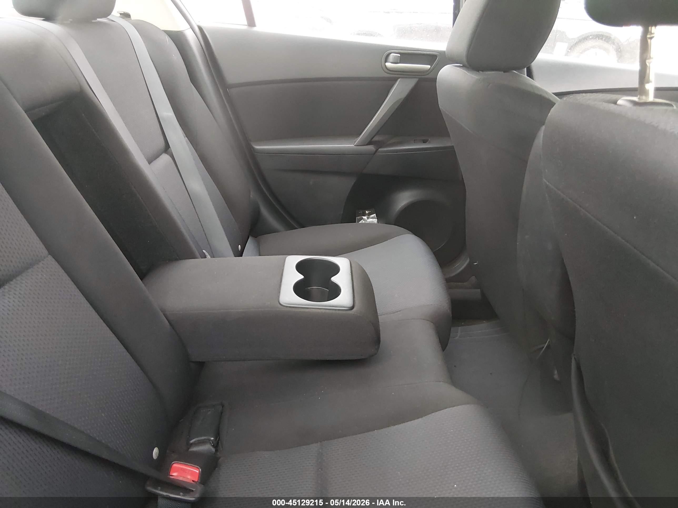 2010 Mazda Mazda3 I Touring Gray vin: JM1BL1SG6A1256624