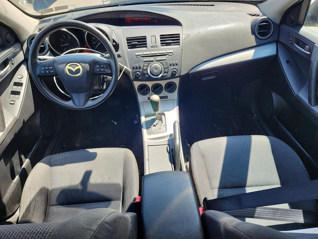 2010 Mazda 3 I Gray vin: JM1BL1SG6A1265744