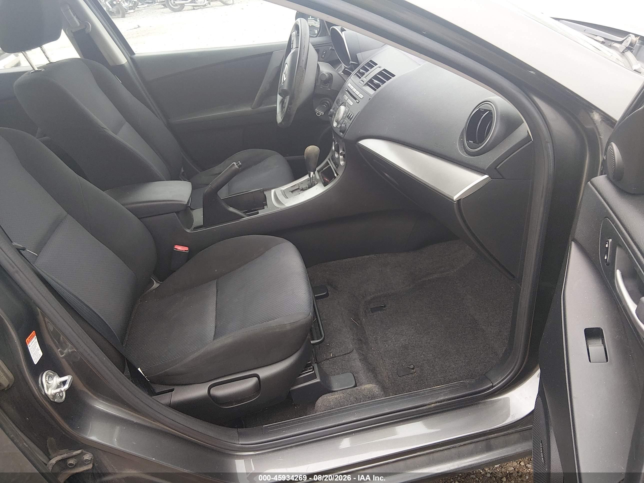 2010 Mazda Mazda3 I Touring Gray vin: JM1BL1SG6A1305997