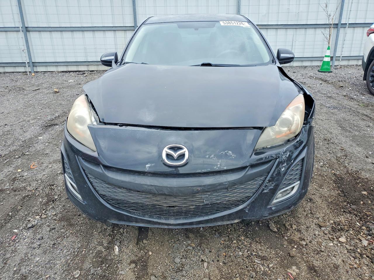 2010 Mazda 3 I Black vin: JM1BL1SG7A1246815