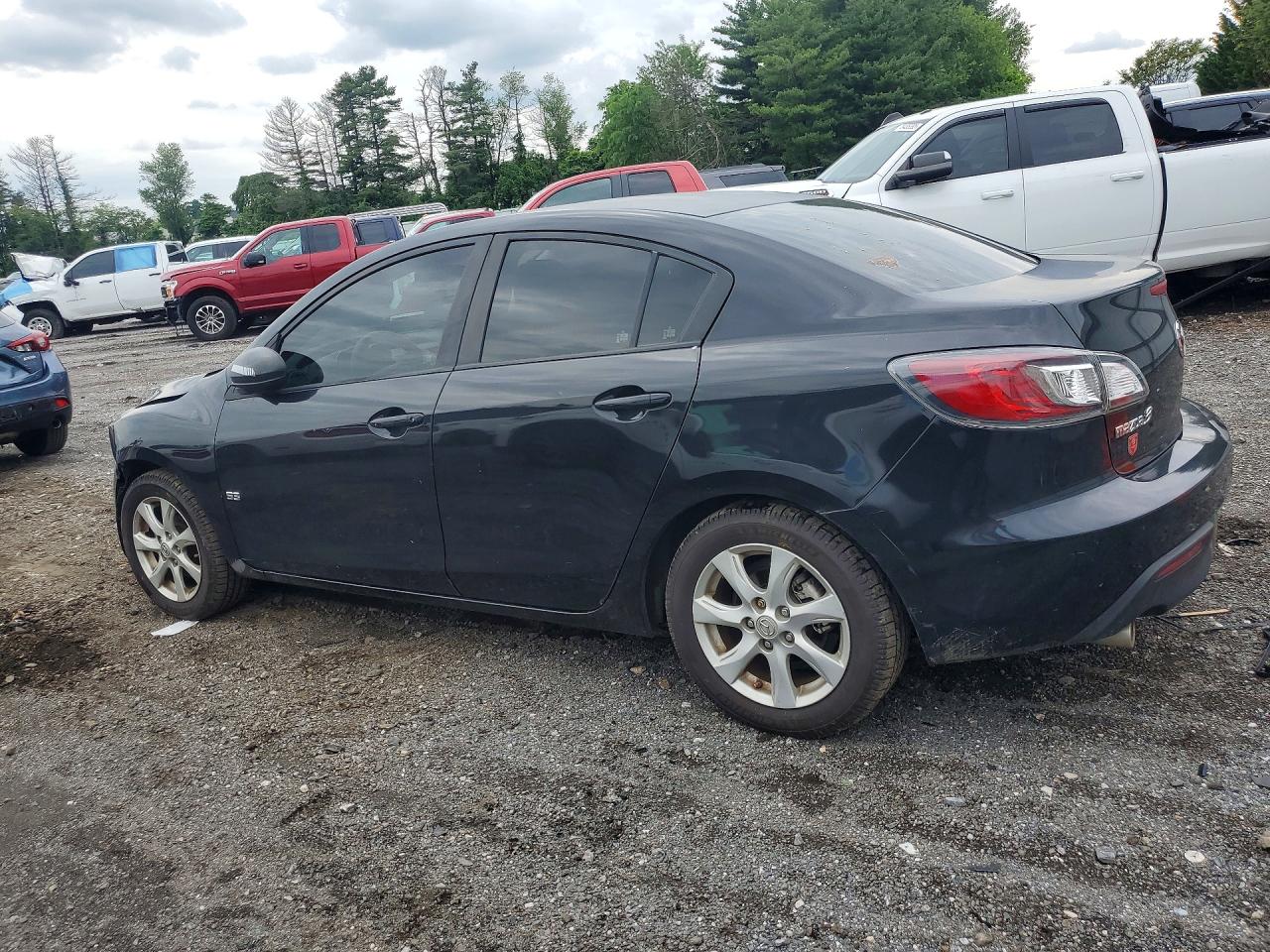 2010 Mazda 3 I Black vin: JM1BL1SG7A1246815