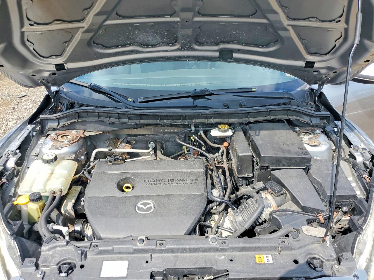 2010 Mazda 3 I Silver vin: JM1BL1SG7A1349877