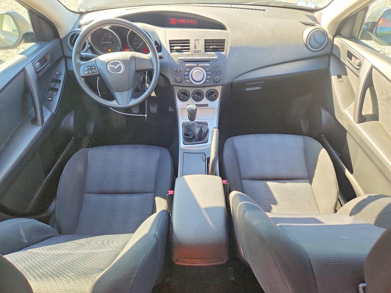 2010 Mazda 3 I Black vin: JM1BL1SG8A1153446