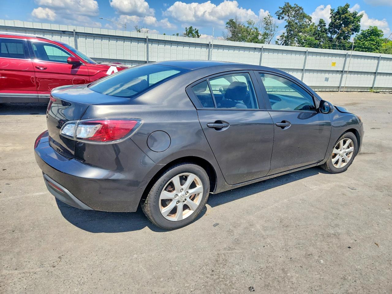 2010 Mazda 3 I Charcoal vin: JM1BL1SG9A1253989