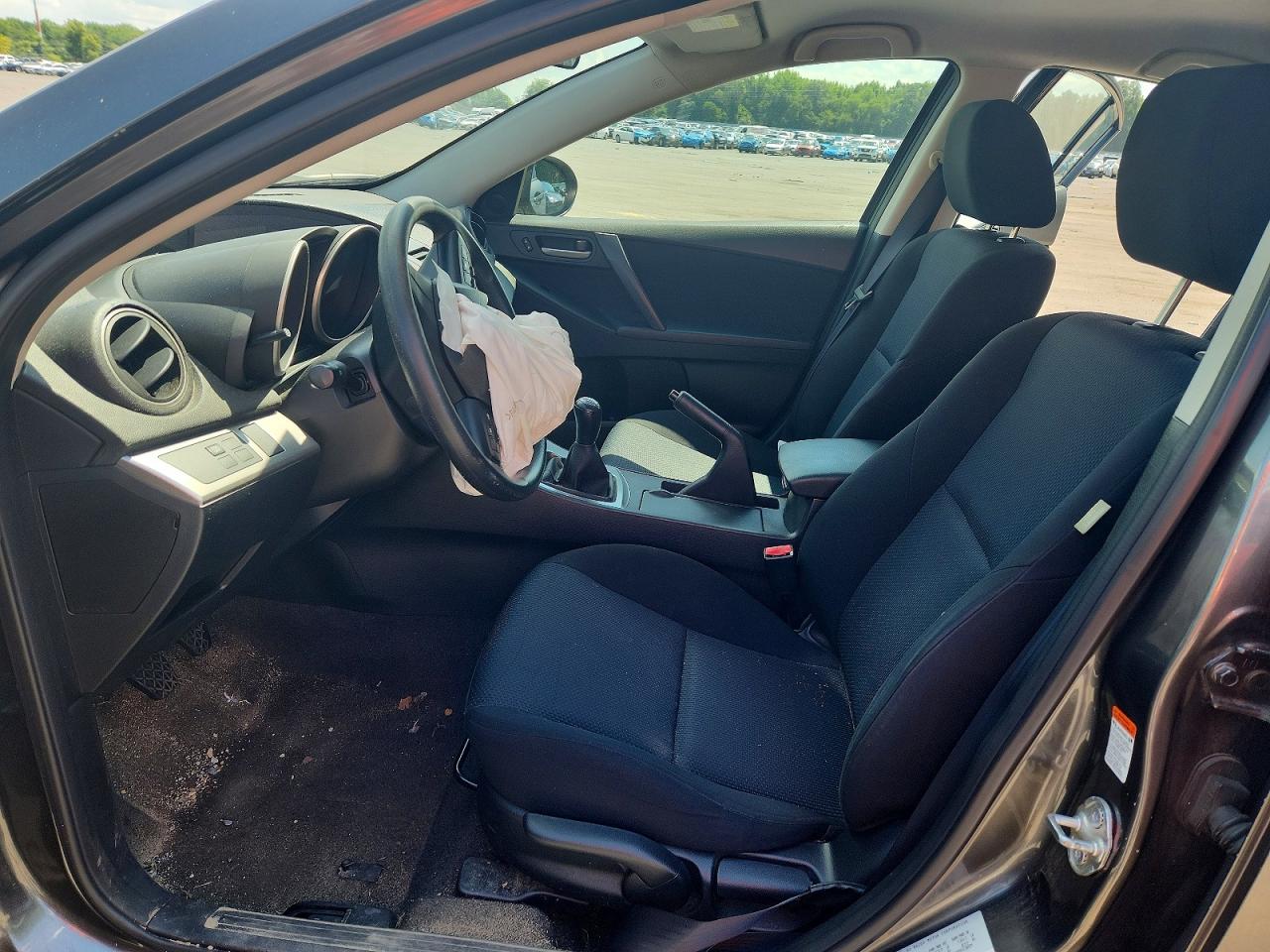 2010 Mazda 3 I Charcoal vin: JM1BL1SG9A1253989