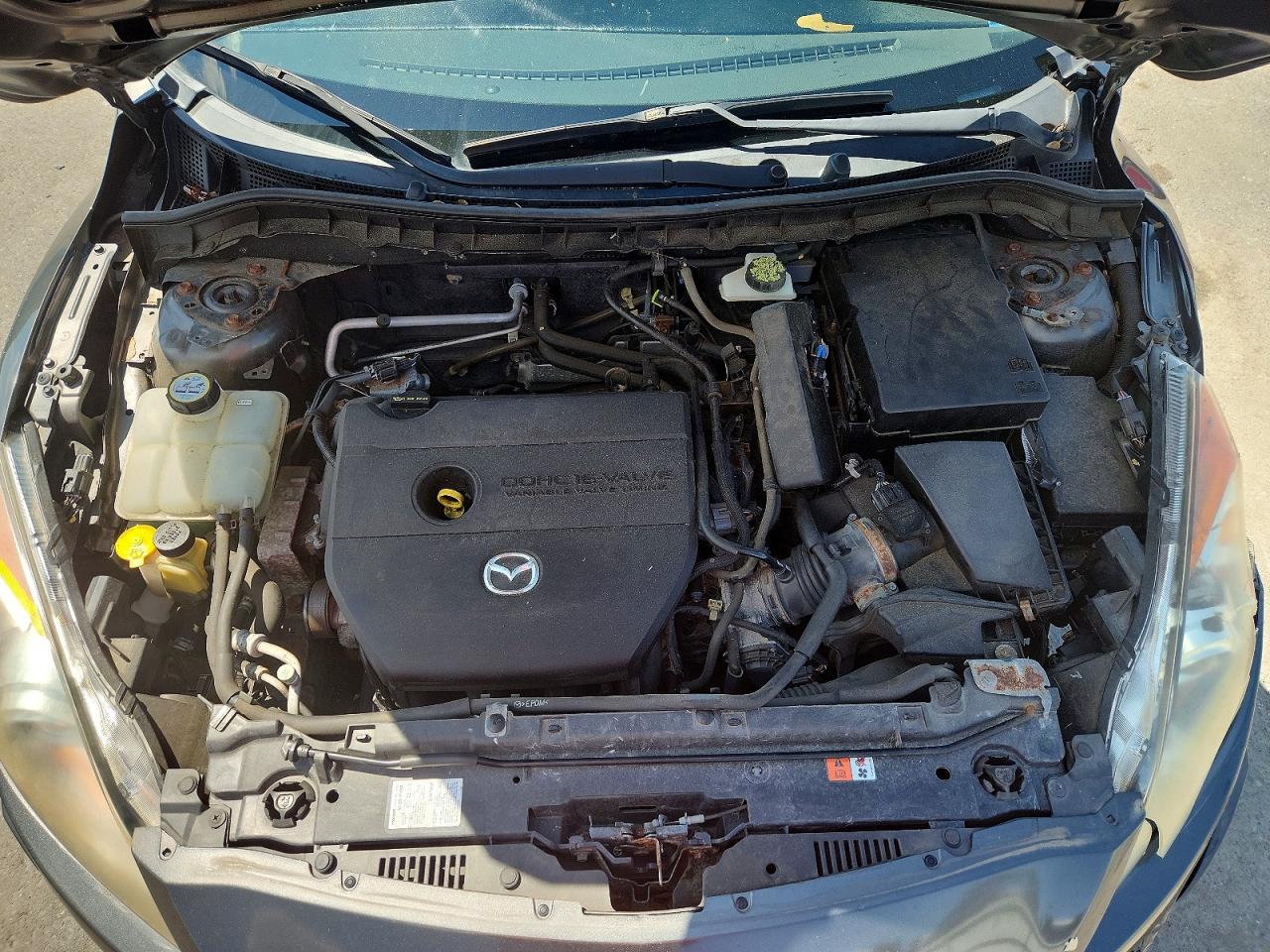 2010 Mazda 3 I Charcoal vin: JM1BL1SG9A1253989