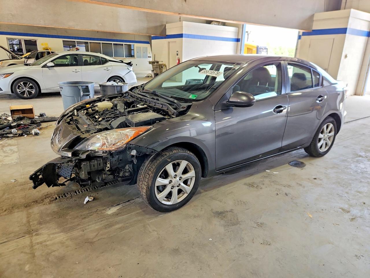 2010 Mazda 3 I Charcoal vin: JM1BL1SG9A1329520