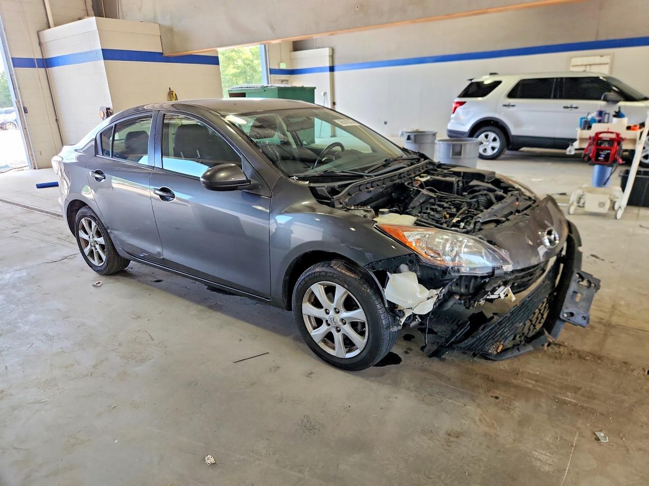2010 Mazda 3 I Charcoal vin: JM1BL1SG9A1329520