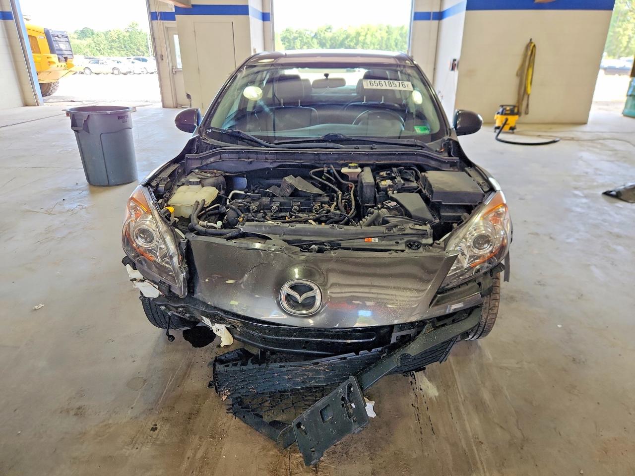 2010 Mazda 3 I Charcoal vin: JM1BL1SG9A1329520