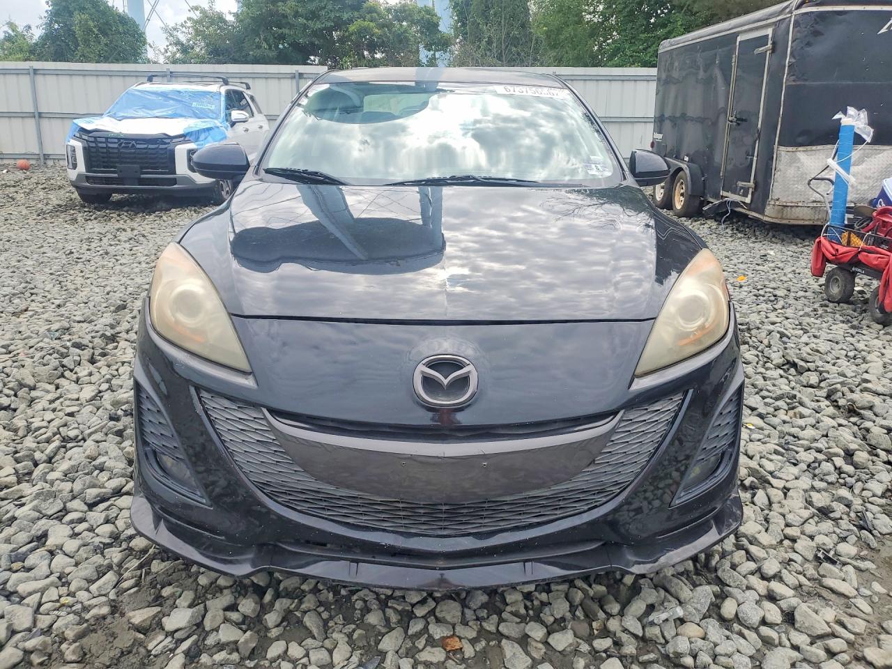 2010 Mazda 3 I Black vin: JM1BL1SGXA1246209