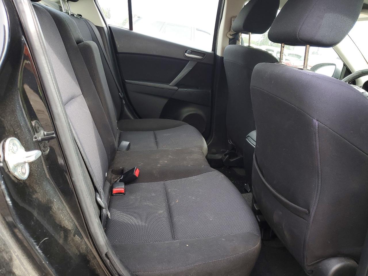 2010 Mazda 3 I Черный vin: JM1BL1SGXA1310975