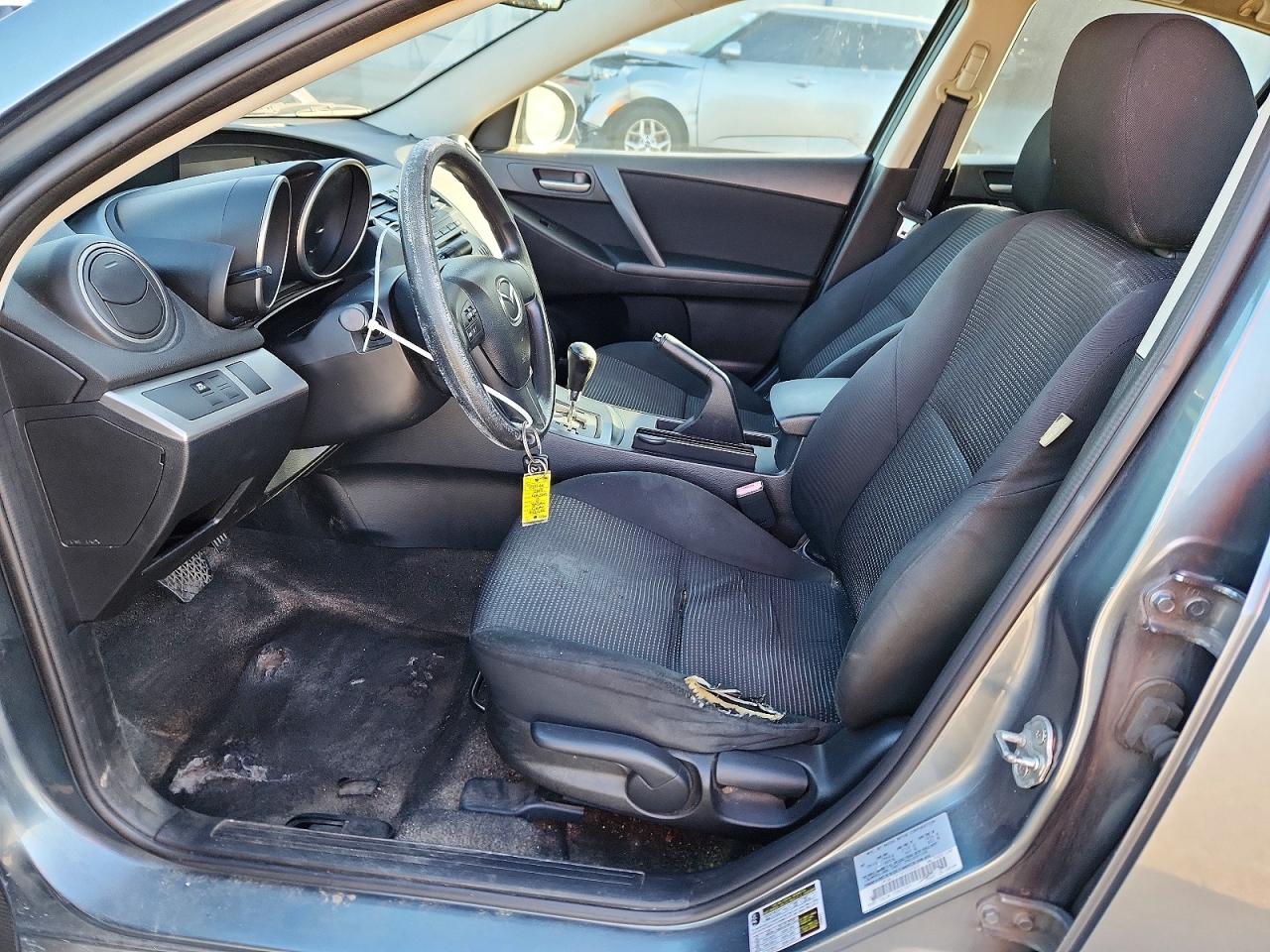 2013 Mazda 3 I Gray vin: JM1BL1TF1D1722020
