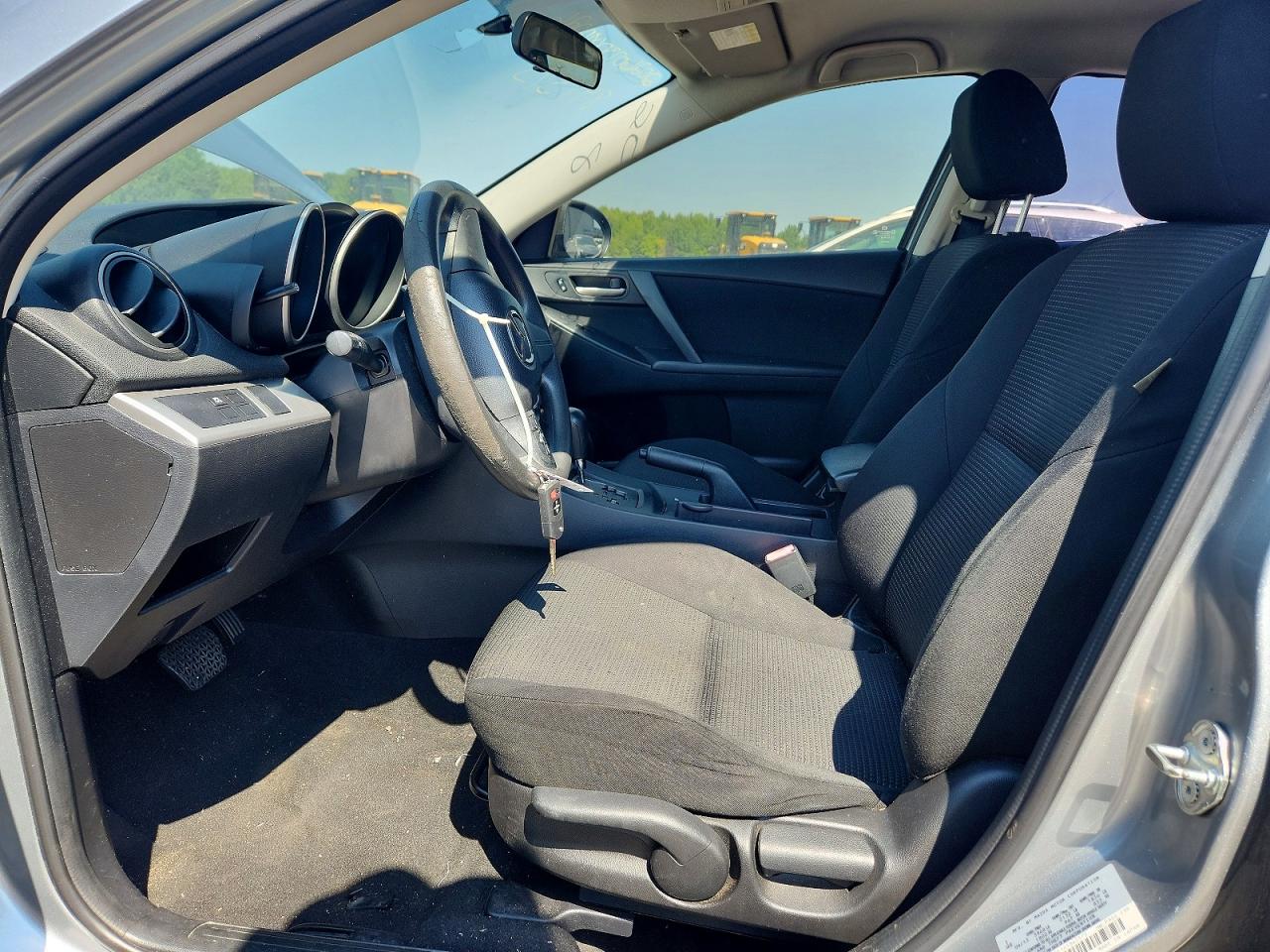 2013 Mazda 3 I Gray vin: JM1BL1TF1D1847373