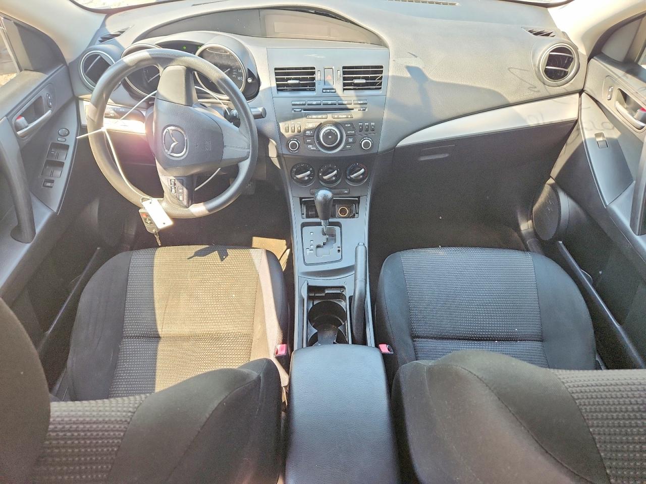 2013 Mazda 3 I Gray vin: JM1BL1TF1D1847373