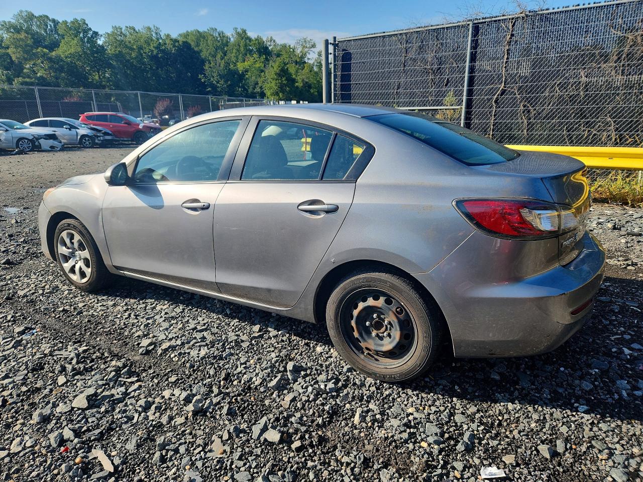 2013 Mazda 3 I Gray vin: JM1BL1TF2D1730563