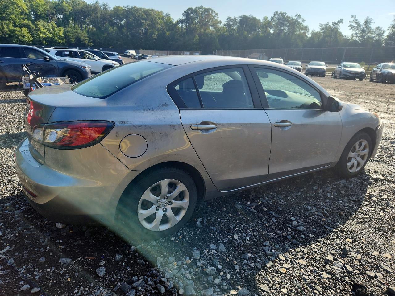 2013 Mazda 3 I Gray vin: JM1BL1TF2D1730563