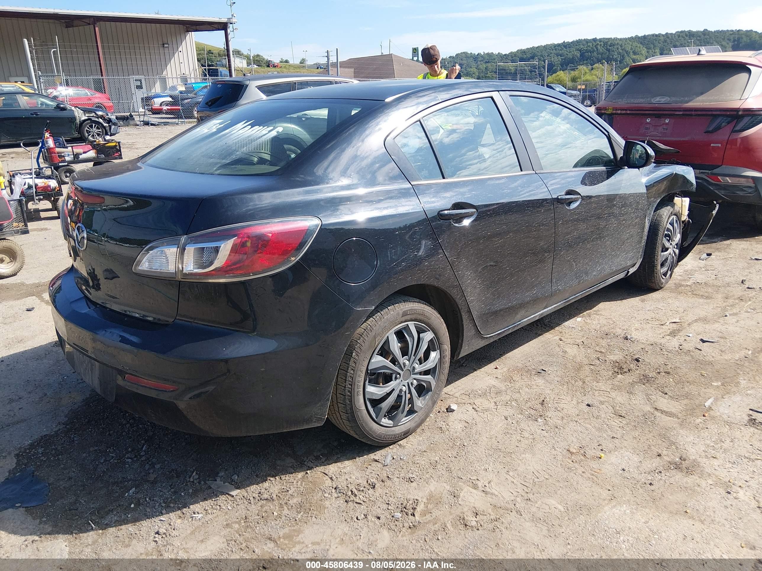 2013 Mazda Mazda3 I Sv Black vin: JM1BL1TF2D1812678