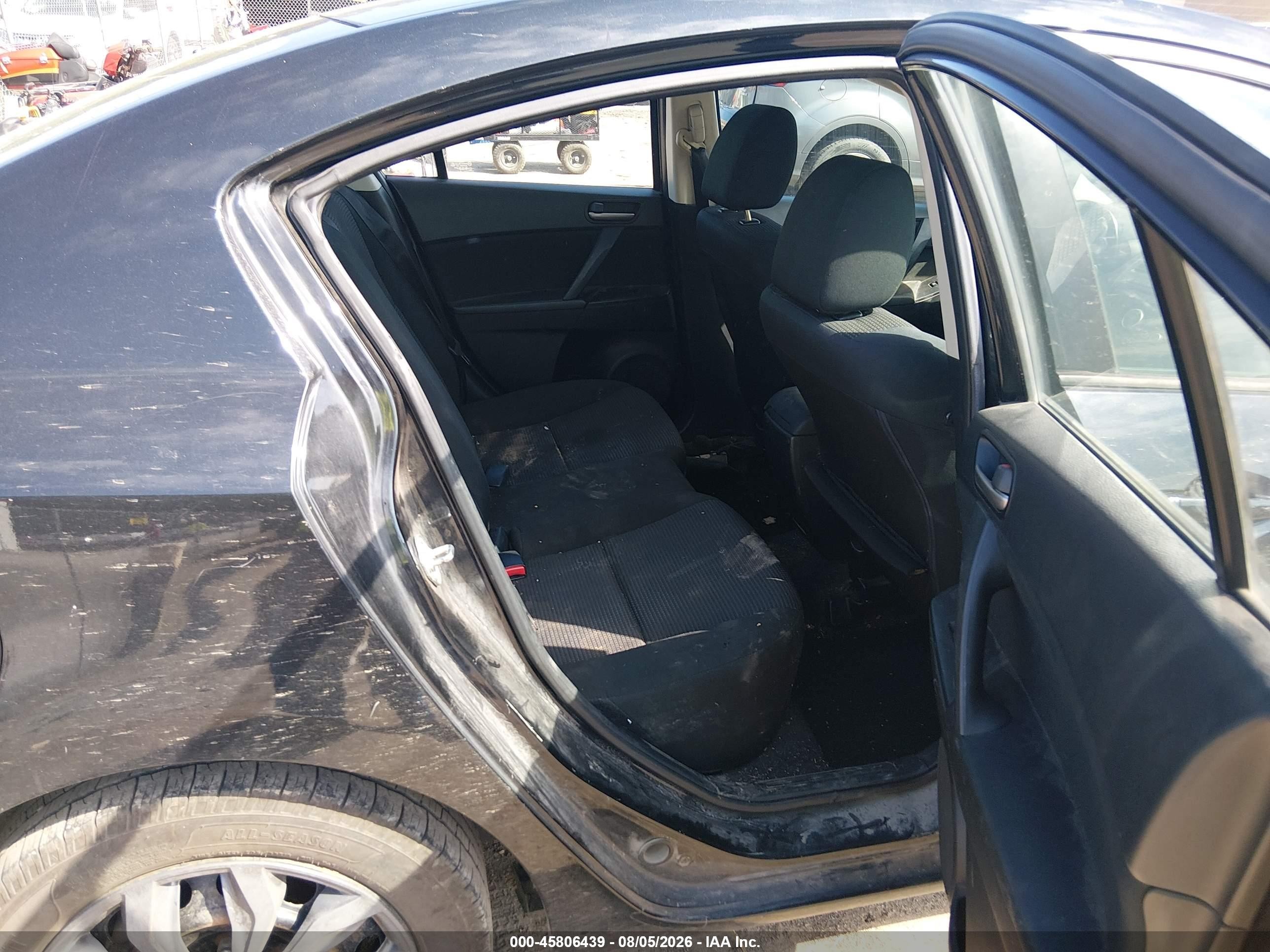 2013 Mazda Mazda3 I Sv Black vin: JM1BL1TF2D1812678