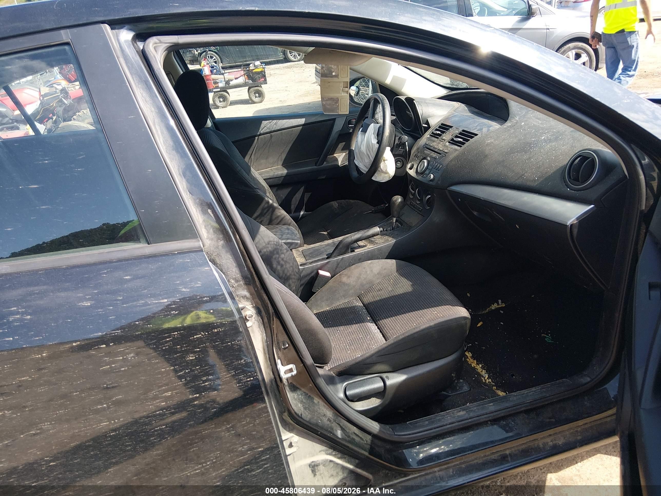 2013 Mazda Mazda3 I Sv Black vin: JM1BL1TF2D1812678